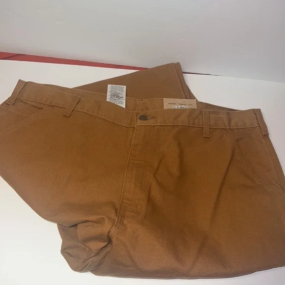 Carhartt Men's Loose Fit Washed Duck Utility Work Pant - Picture 9 of 11